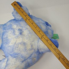 INCREDIBLE PETABLES Fat Cat RARE HTF Blue White Chubby Plush Stuffed Kitty NWT