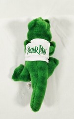 Steven Smith Stuffed Animals Inc Peter Pan Green Crocodile Plush 9″