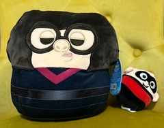 Squishmallows Disney Incredibles 10” Edna Mode & 5″ Jack Jack Plush Set NWT F8C