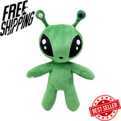 30CM IKEA AFTONSPARV Alien Plush – Green Kids’ Favorite 13 ½” Soft Toy Anime NEW