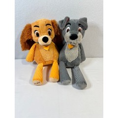 Disney Scentsy Sidekicks Lady and the Tramp Plush Set Corduroy Sensory Toys