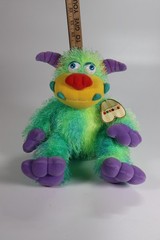 Aurora Monster Zonk Plush 14″ Stuffed Animal Halloween b236 (aa)