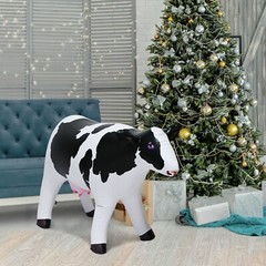 Inflatable 3 Cow Farm Animals Replica Realistic Gift Party Home Decor Party Toy