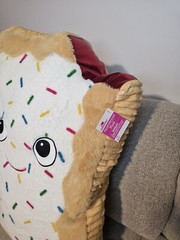 Pop Tart Valentine’s Day White Toaster Pastry Plush, by Way To Celebrate