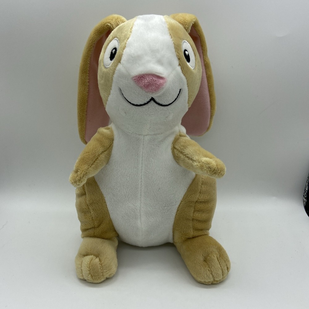 Kohl’s Cares The Happy Little Rabbit 9″ Tan Stuffed Plush Animal 2016 Pink Ears