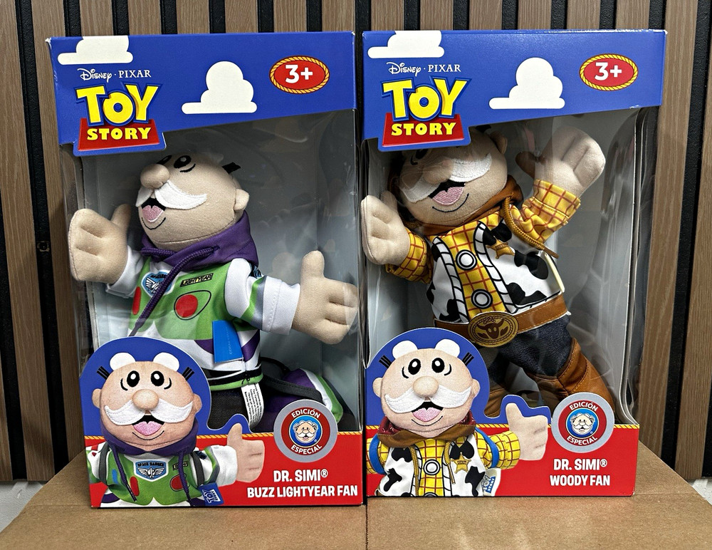 Dr. Simi Toy Story Buzz Lightyear Fan & Woody Fan Plush Set (Mexico Exclusive)