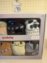 Mattel Cuutopia Disney 100 Star Wars Plush 8-Pack Costco 2023 5” NEW