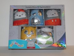Squishmallows 5″ Disney 100th Anniversary EXCLUSIVE Limited Edition 5-Pack