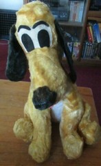 Walt Disney Character vintage Pluto plush 1960s?