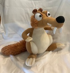 9” Scrat Ice Age Movie Plush – Toy Factory Rare 2014