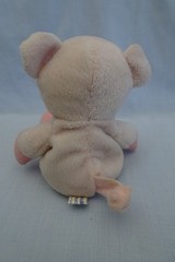 Vintage 1996 The Original Pocket Beanpals KellyToy Spam Pink Pig