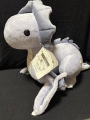 Bellzi Wyveri Wyvern Plush Stuffed Animal Purple Gray White Small w/ Tags