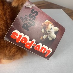 Vintage 1979 Russ Berrie Luv-Pets Bernard St. Bernard Plush Dog with Original Ta