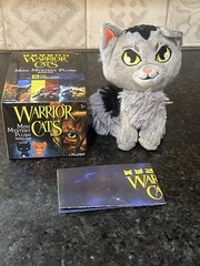 WARRIOR CATS 6″ MINI PLUSH SERIES 1 GRAYSTRIPE THUNDERCLAN New open box