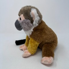 Wild Republic Squirrel Monkey Plush Stuffed Animal Ape Cuddlekins Fluffy 7″ READ