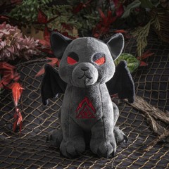 Pacific Giftware Hellion Collection Gothic Black Vampire Cat Plush Cute Evil
