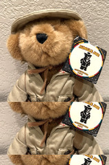 Vintage 1998 Jungle Joe’s Safari Friends Talking Plush Teddy Bear 9″ Works VIDEO