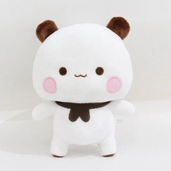 Cute Bubu & Dudu Panda Plush Doll Soft Fluffy Sleeping Buddy Toy White