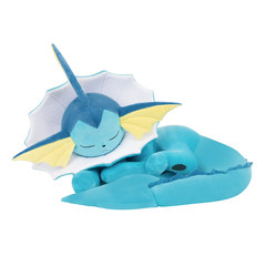 Pokemon Vaporeon 18″ Evolutions Sleeping Plush by Jazwares collectible Kids Toy