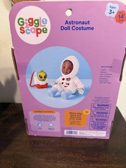 Giggle Scape astronaut Doll Costume Set light up alien Fits 14″ Doll