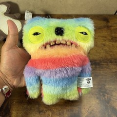 Fuggler Fart Face Plush lot Rainbow and Suspicious Fox Both Work