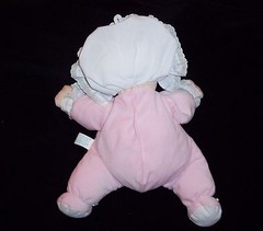 Well Made Pink Bed Time Babies Bonnet Baby Doll 1999 Plush Stuffed Animal