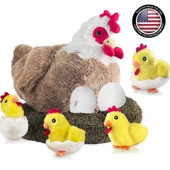 Delightful Stuffed Chicken Toy: 9-In-1 Play Set for Boys and Girls Ages 3+