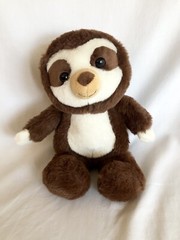 Fiesta Travel Tails Sloth 11″ Plush Stuffed Animal Brown White Tan Soft Bear