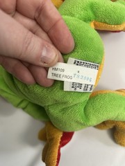 Ganz Webkinz Plush Animals Lot HM109 Tree Frog HM226 Grey Langur HM227 Sheep