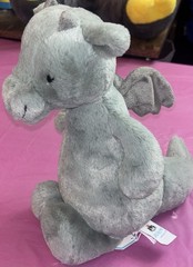 NEW NWT Jellycat ORIGINAL BASHFUL DRAGON Medium 12″ Mythical Plush US59