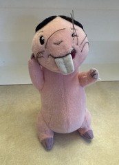 Kim Possible Rufus 2003 6″ Plush Naked Mole Rat Stuffed Doll Toy Figure Disney