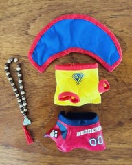 Collection DISNEY BUDDIES plush toys, costumes and carrying case