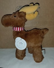 Manhattan Toy Company 11″ Holiday Moose Plush Stuffed Christmas – NWT