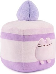GUND Pusheen Sweets Plush Bundle, 6″ Teapot Squisheen and 6″ Lavender Cake