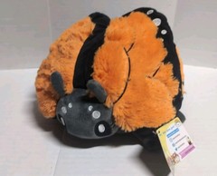Squishable Mini Monarch Butterfly Stuffed Plush with Tags Orange Black Gray 2022
