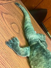 Rare Retired Jellycat 28” Gary Gecko Plush Green Lizard Stuffed Animal With Tags