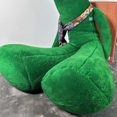 Rare Vintage 1989 Gumby Plush Jumbo 44” Ace Novelty Co Giant Carnival Prize