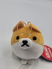 New Tags 3.93″ Shiba Inu Dog Round 1 Exclusive Mini Strap Plushie Plush Kawaii