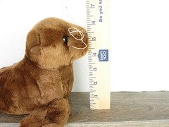 Aurora DESTINATION NATION BROWN SEAL SEA LION Stuffed Animal PLUSH SOFT TOY