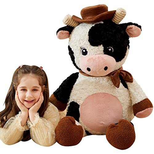 Giant Cow Stuffed Animal Plush Toy30 Inches Large Big Jumbo Soft Toys Huge Si…