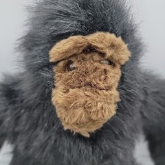 Vintage Rare Creepy Face Furry Gorilla Superior Toy And Novelty Co Plush Soft