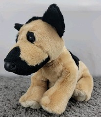 ​Webkinz German Shepherd Plush Ganz HM146 Stuffed Animal Toy No Code