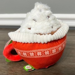 Giggle Scape Holiday Hot Chocolate Mug Plush