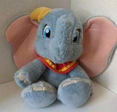 Disney Parks Dumbo Big Feet Foot Plush Stuffed Animal Elephant 10″ Floppy Ears