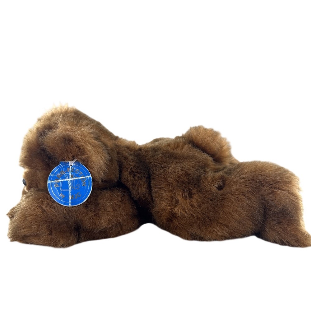 Purr-fection by MJC Brown Bear Plush Shaggy Floppy Stuffed Animal Toy 121824