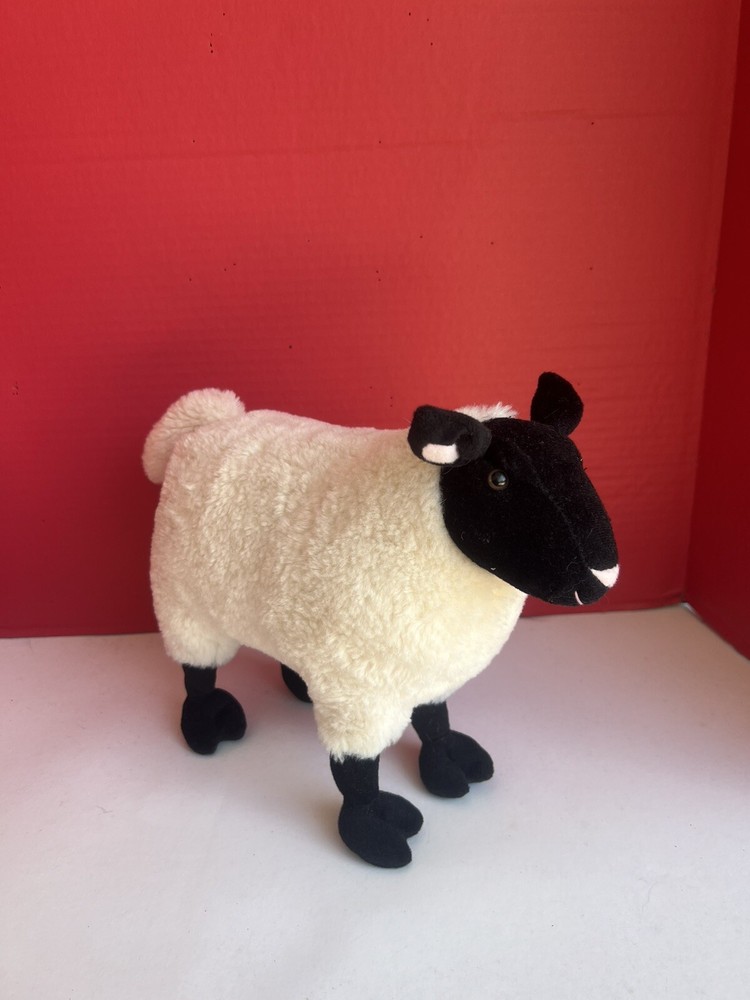 Adore 14″ Standing Marshmallow The Suffolk Sheep Plush Stuffed Animal Toy