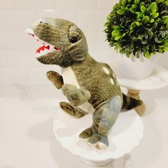 PREXTEX Green Dinosaur Plush Prehistoric Soft Stuffed Animal