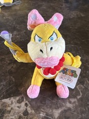 Sanei Boeki Super Mario ALL STAR COLLECTION Wendy O. Koopa S Plush Toy doll