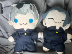 Jujutsu Kaisen Plush Satoru Gojo Suguru Geto Anime Stuffed Toy Doll Figure Set