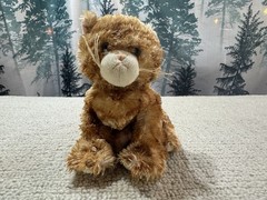 Ganz Webkinz HM431 Ginger Cat Bean Plush Stuffed Animal Toy Kitty No Code